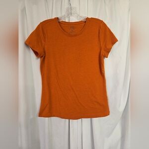 Banana Republic Timeless Orange Short Sleeve Tee Size SP